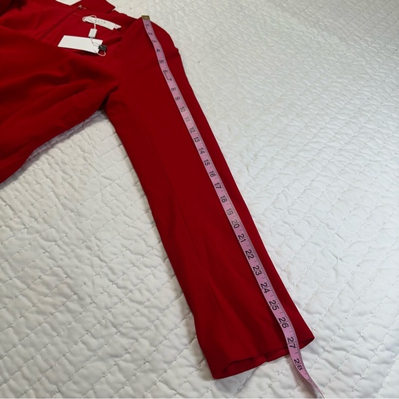 ASTR The Label Calanthe  Long Sleeve Minidress Cocktail In Red - Picture 12 of 16